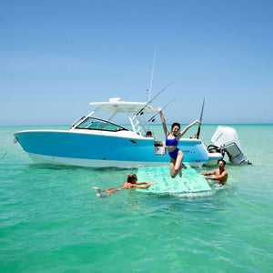 Aqua Lily Pad Water Mat Playground Float Pad & Buoyant Vinyl Foam Pool Noodle