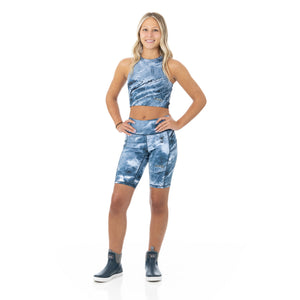 High Waisted Boat Short - UPF 50+