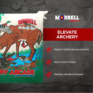 Morrell Youth 18 Pound Arcade Field Point Archery Bag Target for 30 Pound Bows
