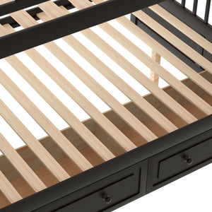 Bunk Bed With Drawers, Convertible Design