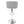 Daniella - Contemporary Adjustable Barstool With Swivel - Light Gray
