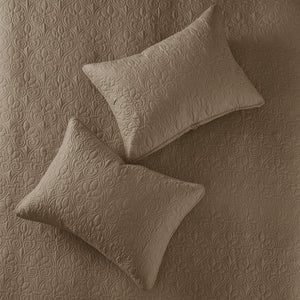 Reversible Quilt Set Mocha King/Cal King