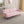 Sofa Bed With Nail Head Trim And Cup Holders - Pink