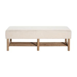 Rectangular Upholstered Storage Bench
