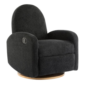 Contemporary 360 Swivel and Glider Recliner Chair