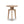 Carmel - Round Side Table - Antique Brown