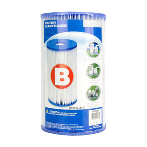 Intex Pool Easy Set Type B Replacement Filter Pump Cartridge (12 Pack)