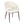 Renee - Contemporary Chair - Cream / Copper