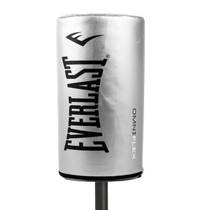 Everlast OmniFlex Adjustable Freestanding Workout Boxing Punching Bag, Silver