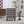 Upholstered Accent Chair with Brown Linen Fabric and Nailhead Trim