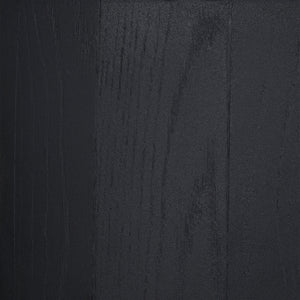 FCMP Outdoor RC45 45 Gallon Outdoor Rain Water Catcher Barrel Container, Black