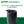 FCMP Outdoor RC45 45 Gallon Outdoor Rain Water Catcher Barrel Container, Black