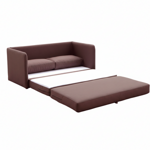Container Furniture Direct Kathy Collection Modern Contemporary Fabric Upholstered Livingroom Loveseat Sleeper