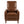 Upholstered Push Recliner Chair With Rubber Wood Legs For Living Room