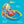Intex 9.75 x 6.3 Foot Rainbow Slide Inflatable Pool and Water Slide Ring Center