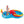 Intex Rainbow Ring Inflatable Play Center Pool w/Multi-Color Fun Ballz, 100 Pack