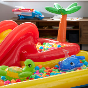 Intex Inflatable Ocean Play Center Pool with Multi-Colored Fun Ballz, 100 Pack