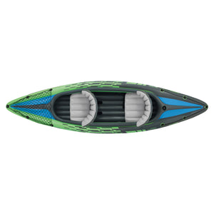 Intex Challenger K2 2-Person Inflatable Kayak and Accessory Kit with Oars & Pump