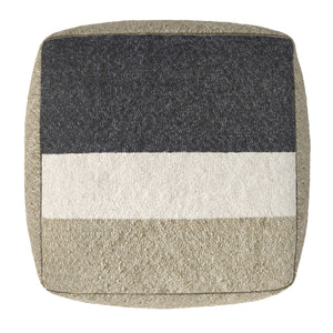 Clay - Square Pouf, Upholstered