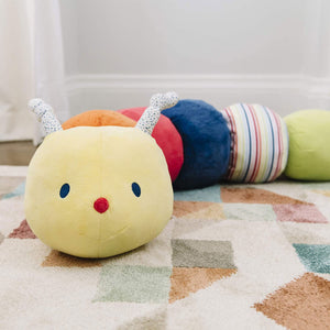 GUND 40 Inch Soft Tinkle Crinkle Jumbo Caterpillar Sensory Stimulating Plush Toy
