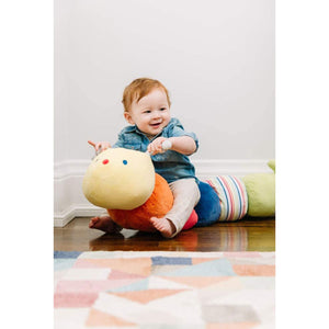 GUND 40 Inch Soft Tinkle Crinkle Jumbo Caterpillar Sensory Stimulating Plush Toy