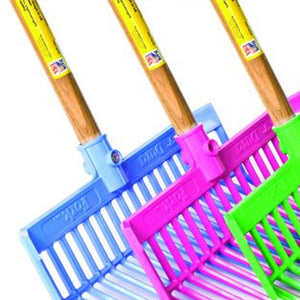 Miller Manufacturing PDF1A Set of 3 Plastic Little Giant DuraFork Bedding Forks - TRAPSKI