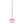 Little Giant DuraFork Plastic Outdoor Lawn and Garden Bedding Fork, Hot Pink