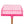 Little Giant DuraFork Plastic Outdoor Lawn and Garden Bedding Fork, Hot Pink