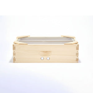Little Giant Beekeeping Bee Hive Winterizer Hot Box with Moisture Board, Pine - TRAPSKI