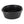 Little Giant 15 Gal Poly Plastic Oval Stock Water Tank Trough, Black (4 Pack)