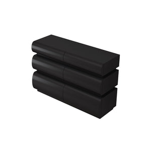 Minimalist Modern 6 Drawer Dresser, Handle Free Design With Wide Storage