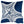 Seastar Starfish Pillow Cover - Indigo