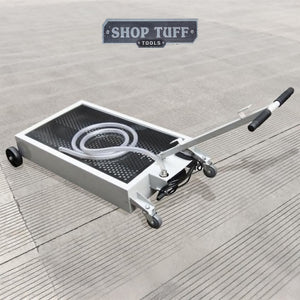 Shop Tuff STF-15GODACP Steel Oil Drain with 110V Pump, 15 Gallon Tank Capacity - TRAPSKI