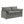 Modern Loveseat Sofa, Upholstered Couch With Side Storage Pockets
