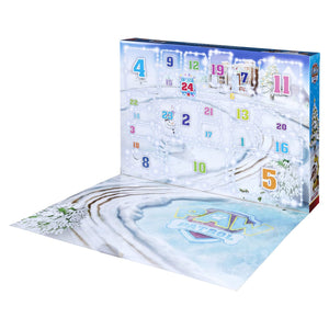 Paw Patrol Holiday Advent Calendar with 24 Collectible Toys for Kids Ages 3 & Up