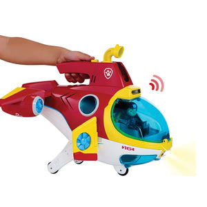 Paw Patrol Sub Patroller Transforming Vehicle with Lights, Sounds, and Launcher