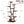 Vase Shape Plant Stand Indoor with Grow Lights