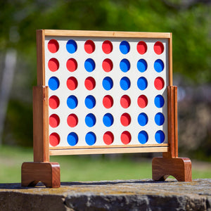 YardGames 1.8 x 2 Feet Large 4 Connect In a Row Backyard Lawn Multi Player Game