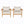 Terassi Outdoor Lounge Chair Set of 2 with Cushions - Beige / Light Teak