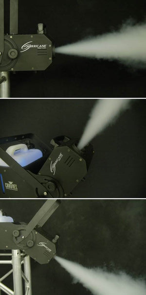 Chauvet DJ Hurricane 1800 H1800 Flex Fog/Smoke Machine W/4 FJU Gallons Fog Juice