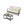 2 Piece Patio Set With Cushions & Coffee Table