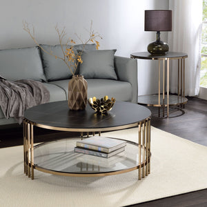Abisha - Sintered Stone Top Round Tables