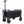 All-in-One Convertible Folding 4-Wheel Trolley with Bench Seat