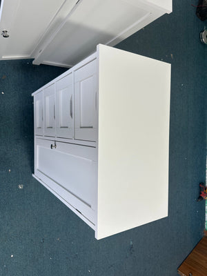 Bathroom Storage Cabinet with 4 Drawers and 1 Door