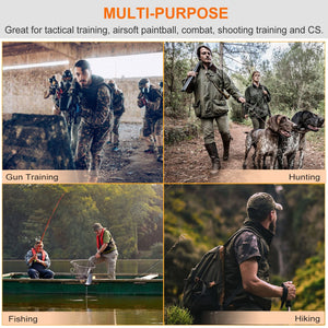 Adults Tactical Vest Military Airsoft Paintball Vest Camouflage Combat Vest for Hunting Army Fans CS War Game