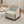Modern Upholstered Armchair With Wooden Side Frame