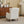 Modern Accent Chair with Retro Wood Legs and Floral Design
