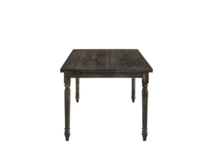 Claudia II - Weathered Dining Table - Gray