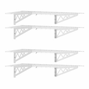 24" x 48" Wall Shelves Combo (Four Pack with Hooks) - TRAPSKI