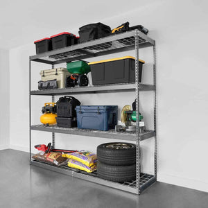 24" x 92" x 84" Heavy-Duty Garage Shelving - TRAPSKI
